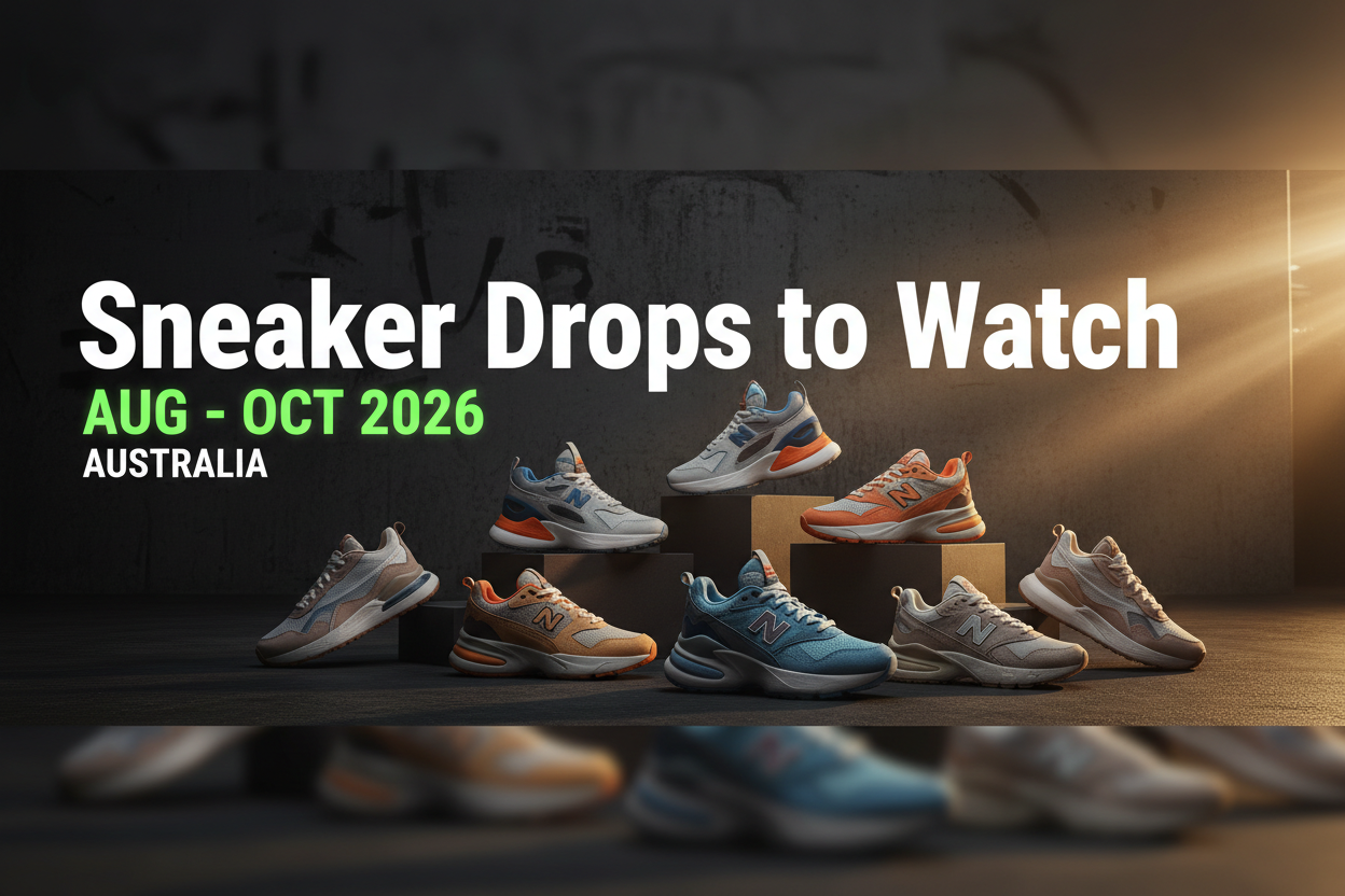 Sneaker Drops to Watch: August–October 2026 (Australia)
