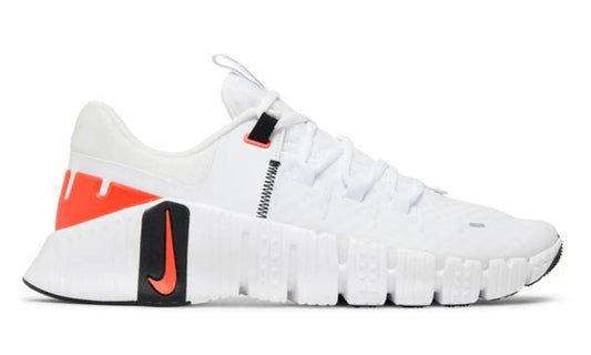 Nike Free Metcon 5 White Bright Crimson - Men's