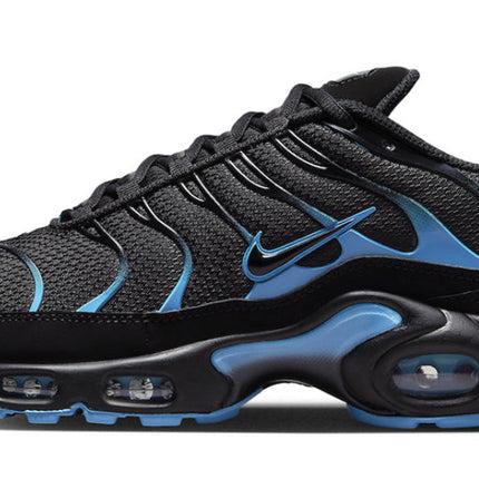 NIKE AIR MAX PLUS TN 'BLACK/UNIVERSITY BLUE' (Men's)-Sneakerstaxx