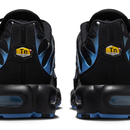 NIKE AIR MAX PLUS TN 'BLACK/UNIVERSITY BLUE' (Men's)-Sneakerstaxx