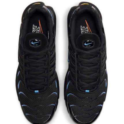 NIKE AIR MAX PLUS TN 'BLACK/UNIVERSITY BLUE' (Men's)-Sneakerstaxx