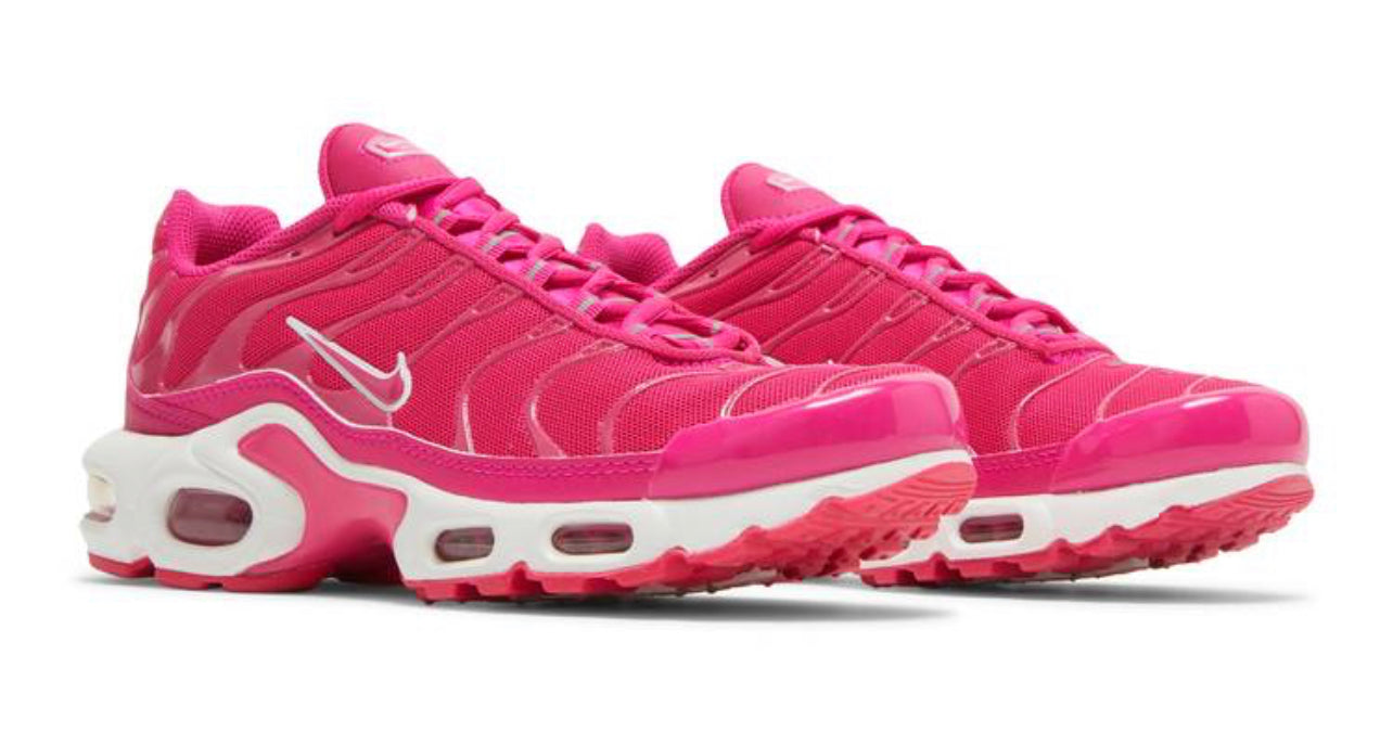 Red nike best sale tns womens